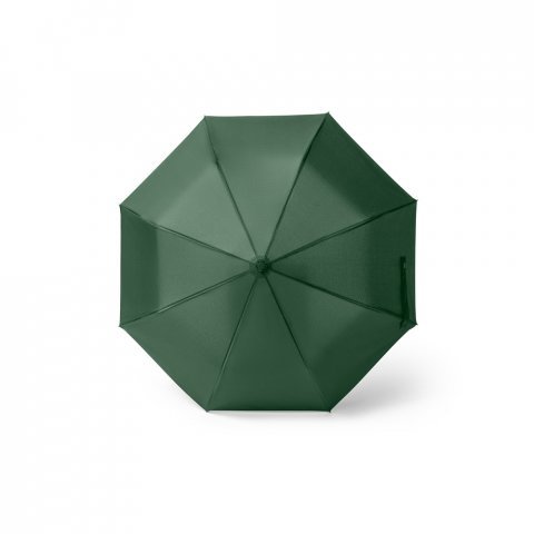 SKYLAR. 2-in-1 umbrella with recycled polyester shopping bag included - Dark green