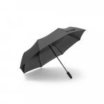 GUSTAVO. Recycled polyester (100% rPET) 190T pongee umbrella with automatic opening and closing - Black