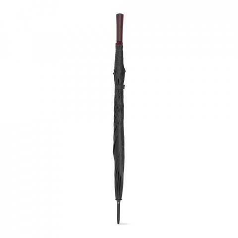 ZANE. Ombrello in poliestere 190T - Nero