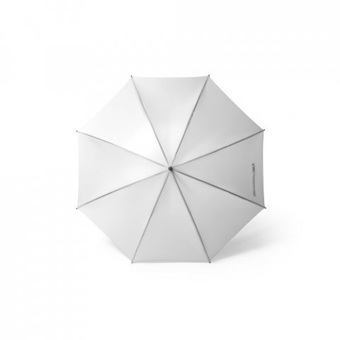 ZANE. Ombrello in poliestere 190T - Bianco