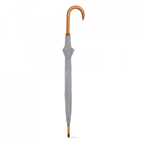 PATTI. Paraguas de poli&eacute;ster 190T con apertura autom&aacute;tica - Gris