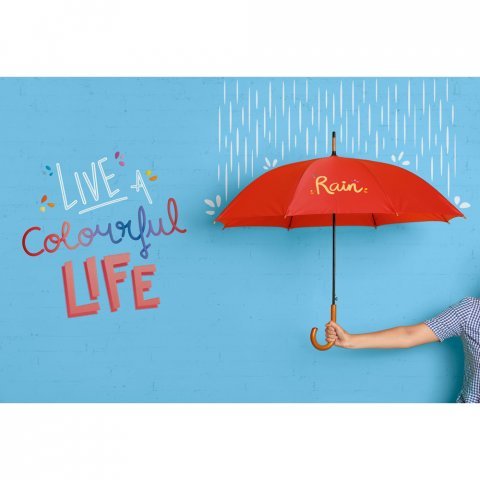 PATTI. Paraguas de poli&eacute;ster 190T con apertura autom&aacute;tica