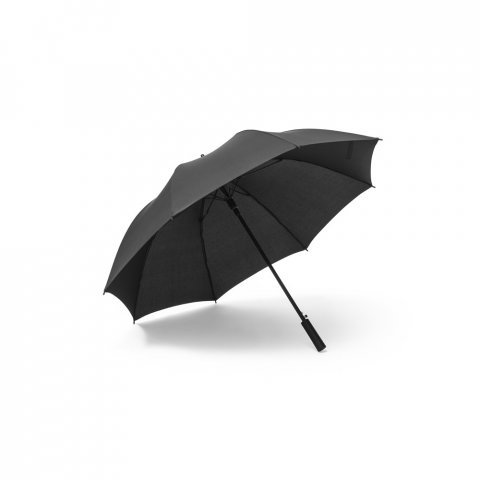 FELIPE. 190T pongee umbrella with automatic opening - Black
