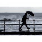 ALBERT. Guarda-chuva em pongee 190T com abertura autom&aacute;tica