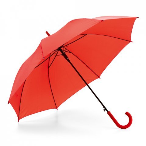 MICHAEL. 190T polyester umbrella with automatic opening - Red