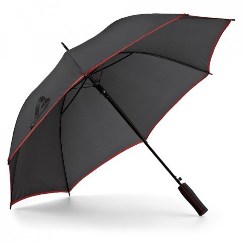 JENNA. 190T polyester umbrella with automatic opening - Red