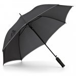 JENNA. 190T polyester umbrella with automatic opening - Satin silver