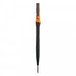 JENNA. 190T polyester umbrella with automatic opening - Orange