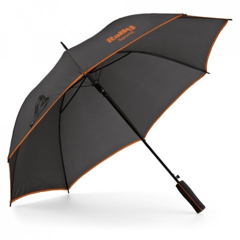 JENNA. 190T polyester umbrella with automatic opening - Orange