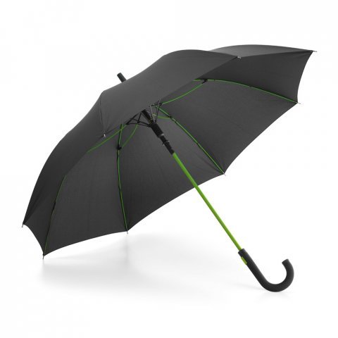 ALBERTA. Polyester umbrella with automatic opening - Light green