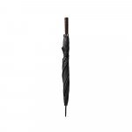 APOLO. Ombrello in poliestere riciclato (100% rPET) pongee con apertura automatica - Nero