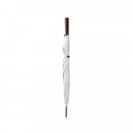 APOLO. Ombrello in poliestere riciclato (100% rPET) pongee con apertura automatica - Bianco