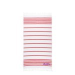 SARDENHA. Strandh&aring;ndkle i bomull (70 % resirkulert) og polyester (30 % resirkulert) (180 g/m&sup2;)