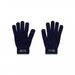 BURROW. Guanti in poliestere riciclato (100% rPET), con punta touch - Blu scuro