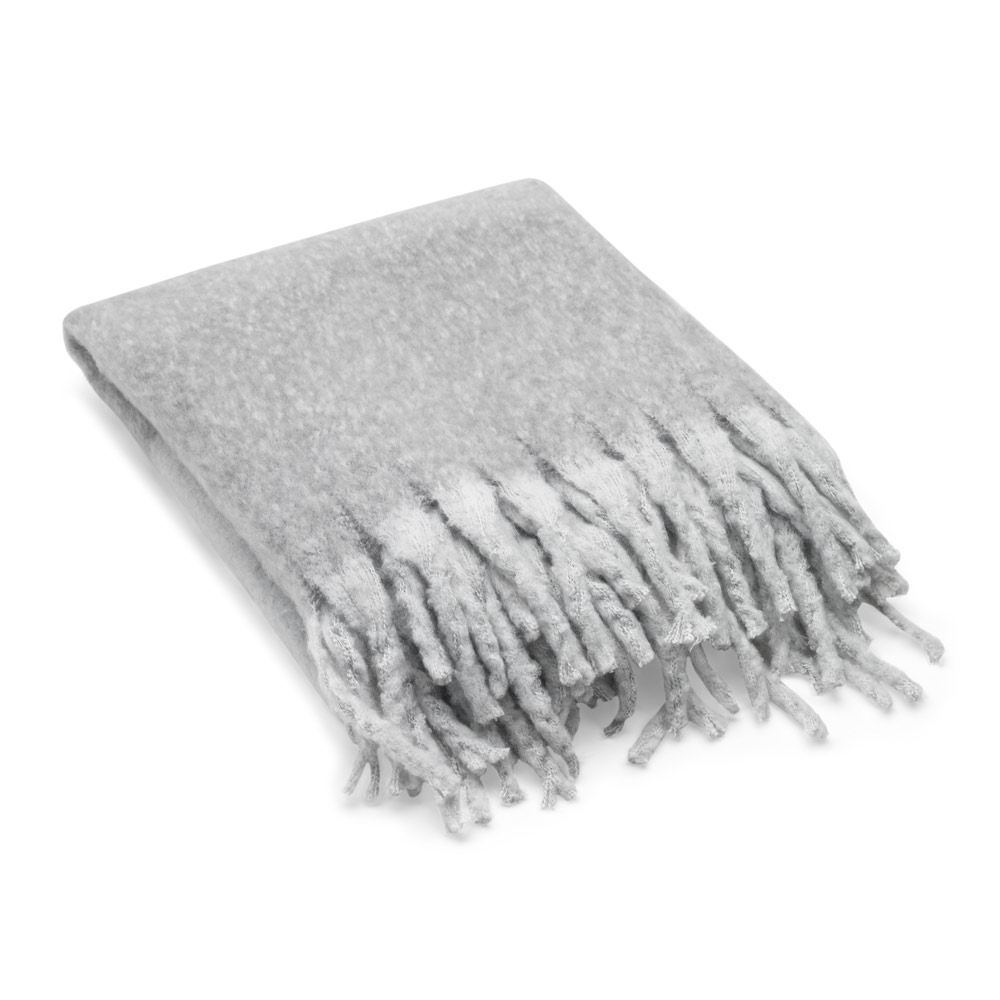 COMFY. Coperta in poliestere riciclato (100% rPET) (300 g/m²), effetto simile al mohair