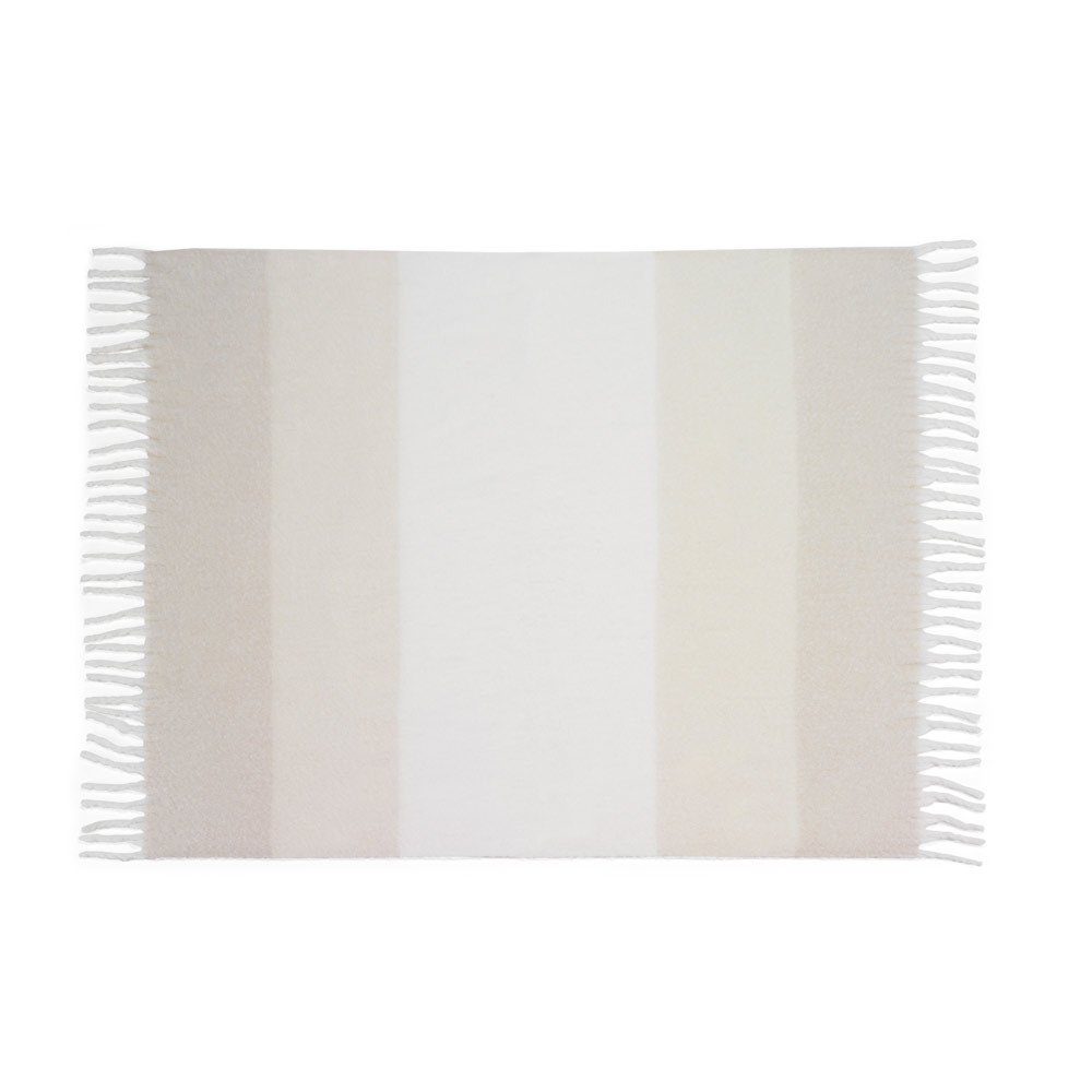 COMFY. Coperta in poliestere riciclato (100% rPET) (300 g/m²), effetto simile al mohair