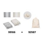 COMFY. Blanket in recycled polyester (100% rPET) (300 g/m&sup2;), with a mohair feel