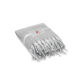 COMFY. Plaid i genanvendt polyester (100% rPET) (300g/m&sup2;) med mohair touch