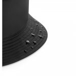 MASON. Панама от рециклиран полиестер (100% rPET) - черно