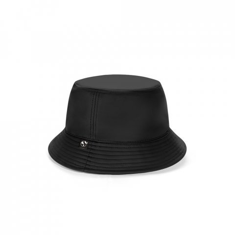 MASON. Панама от рециклиран полиестер (100% rPET) - черно