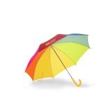 OLIVIA. Ombrello colorato per bambini da 19" in poliestere 190T