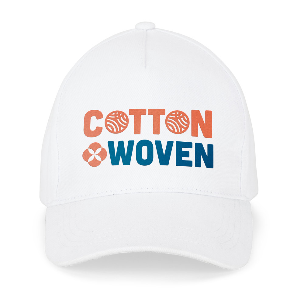 ASHTON. Cappellino 100% cotone (260 g/m²)con 5 pannelli