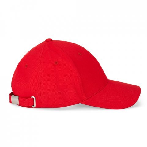 NATHAN. Bon&eacute; 100% algod&atilde;o (260 g/m&sup2;) com 6 pain&eacute;is - Vermelho