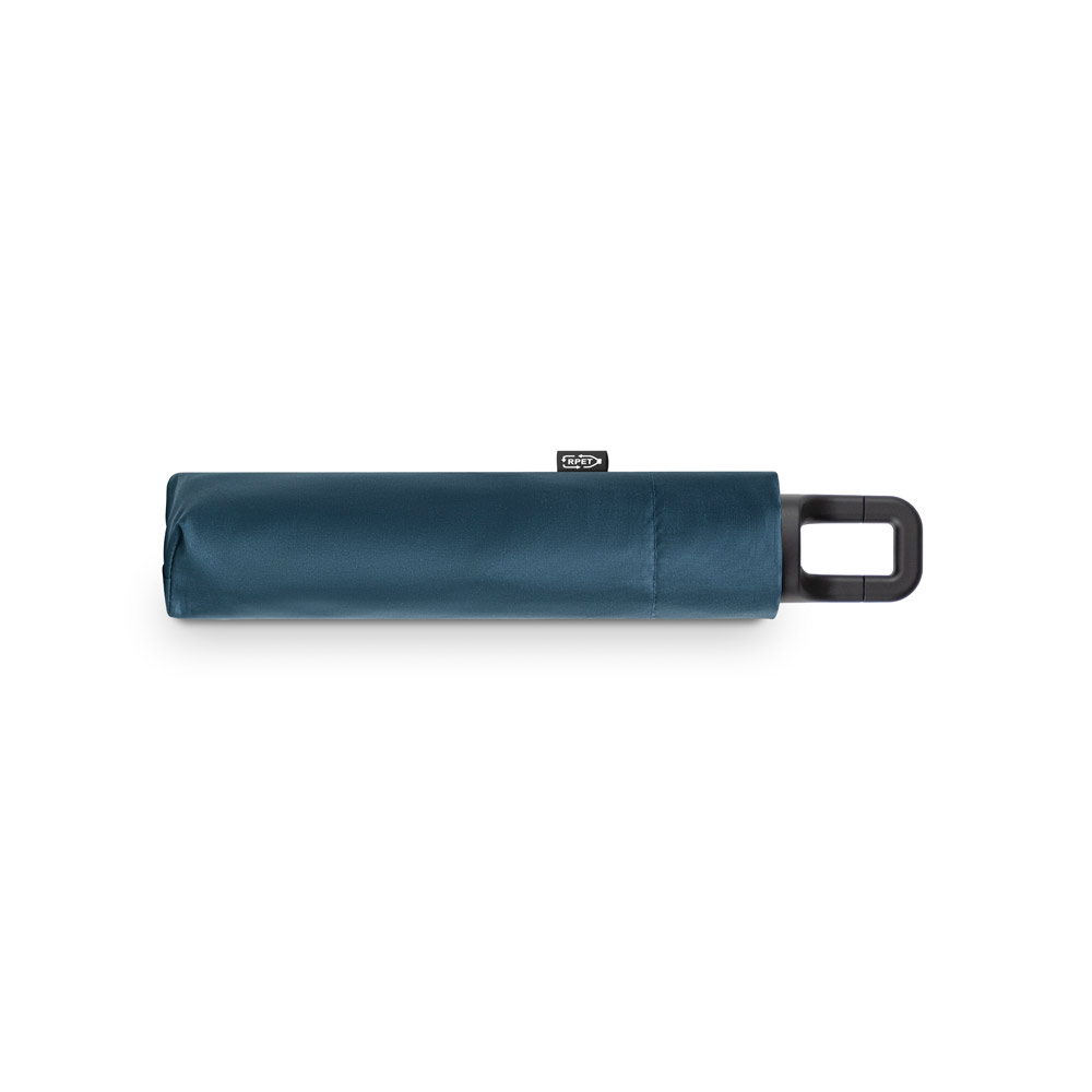 GEORGE. Ombrello da 21'' realizzato in poliestere riciclato (100% rPET) 190T pongee antivento