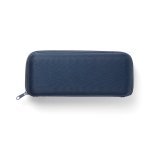 EMMA. 19&rdquo; kompakt miniparaply i pongee-tyg 190T - Bl&aring;