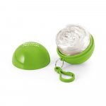 ISABEL. Vattent&auml;t poncho - Ljusgr&ouml;n