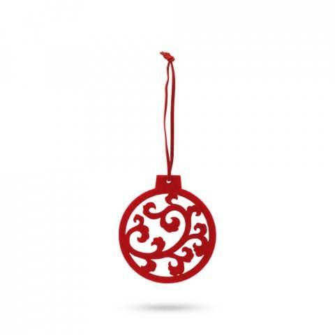 JUBANY. Pendentes de Natal - Vermelho