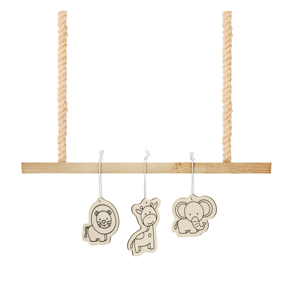 FAUNE. Set da colorare per bambini in legno