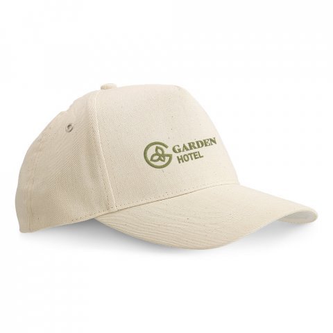 BAILEY. 100% bomuld Cap - Let natur