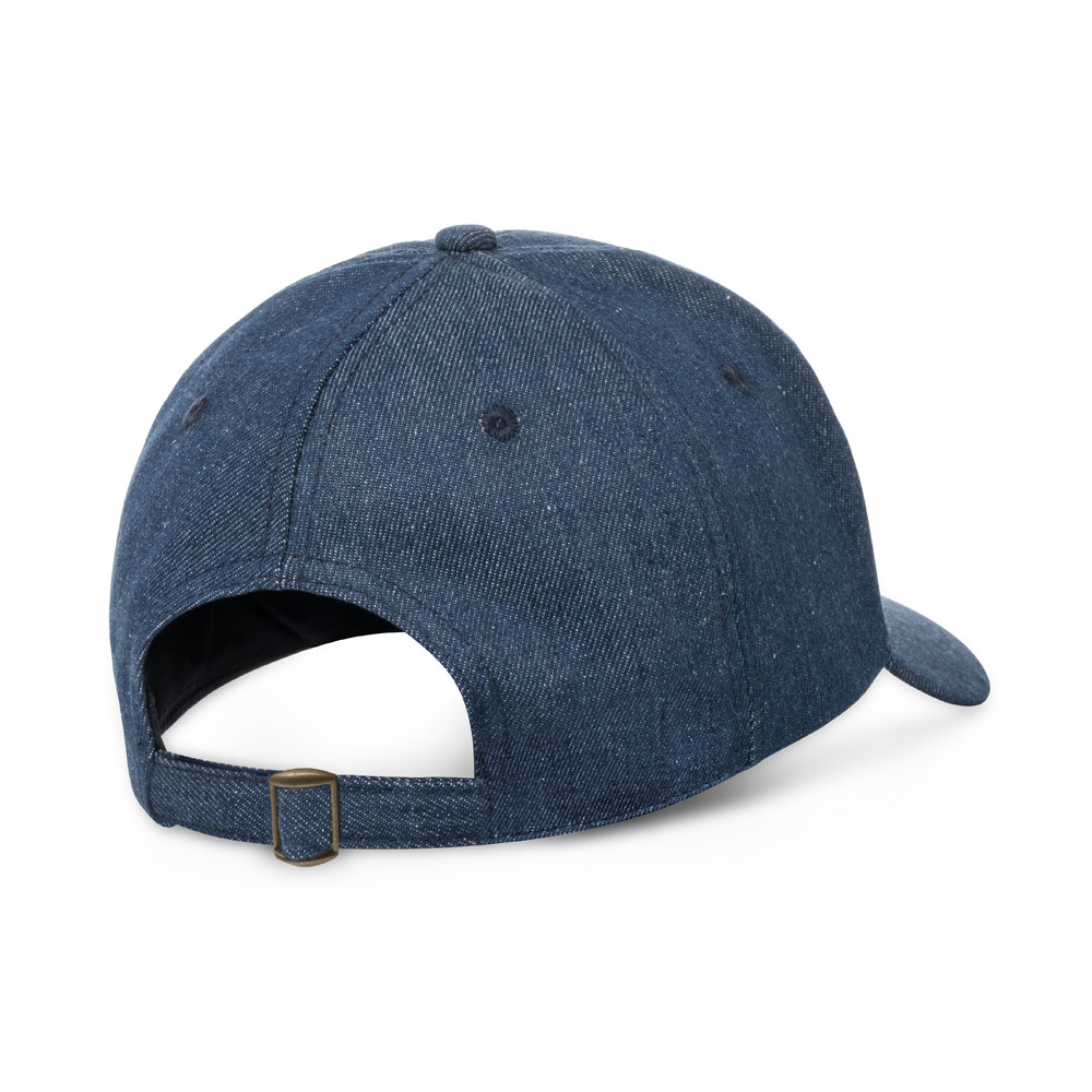 PHOEBE. Cappellino in denim, cotone e poliestere (300 g/m²)